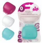 Nip – 2in1 Soother Box Sterilizer and Hygienic Case White