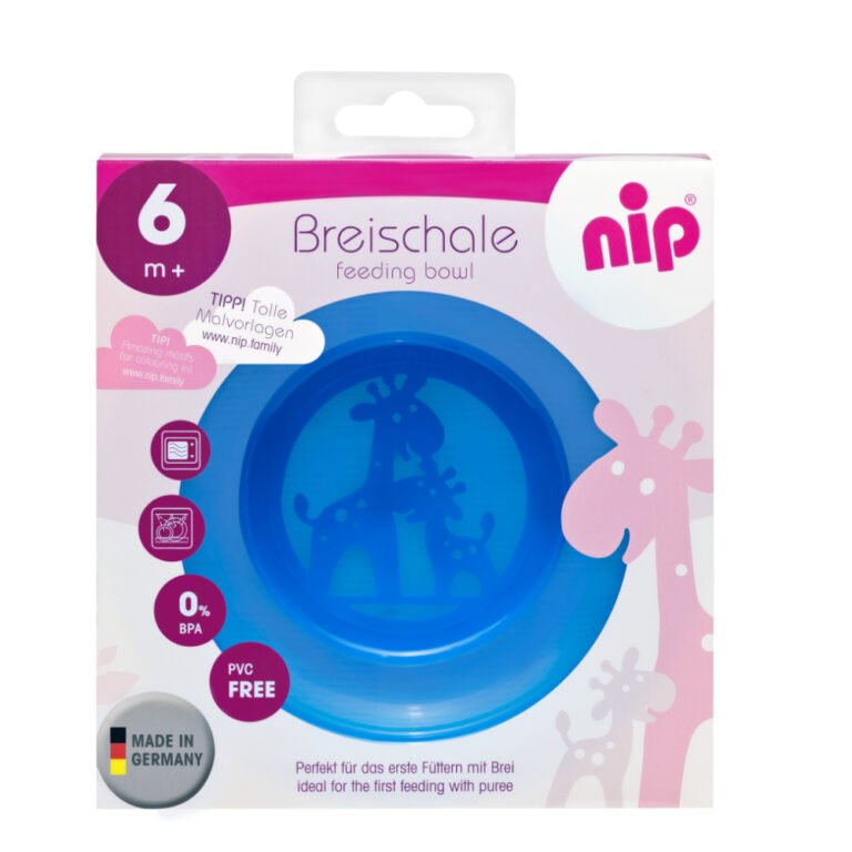 Nip - Baby Feeding Bowl – Blue
