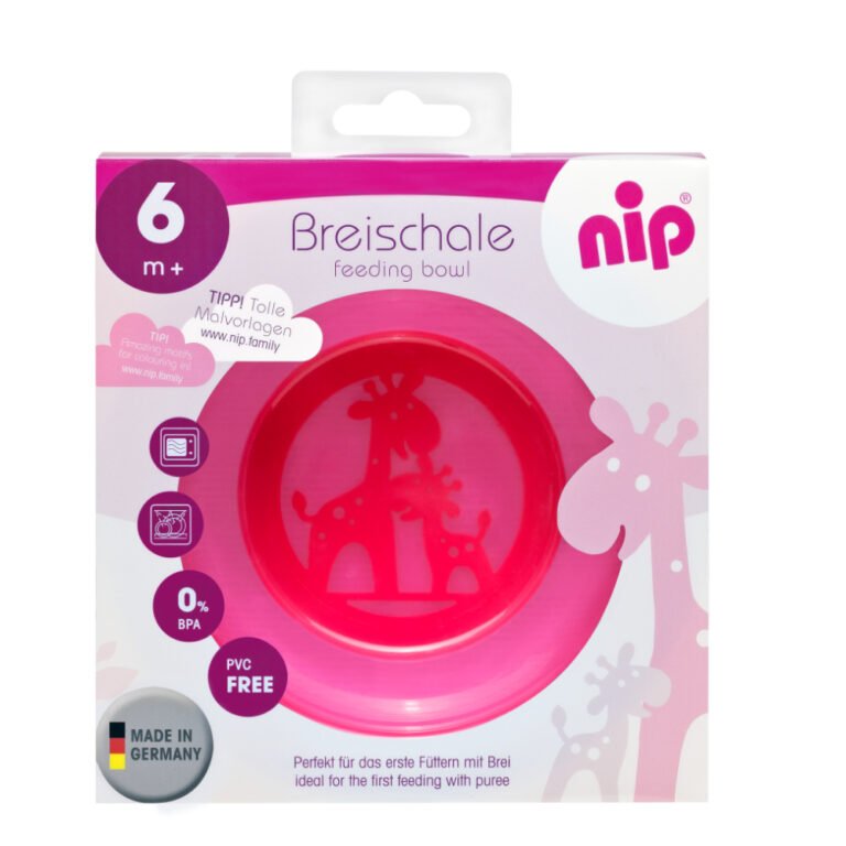 Nip - Baby Feeding Bowl – Pink