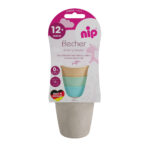 Nip – BPA-Free Easyflow Toddler Drink Cup Set 250ml – Pastel Color