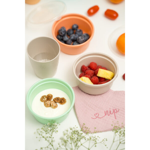 Nip – BPA-Free Easyflow Toddler Drink Cup Set 250ml – Pastel Color
