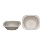 Nip – Eat Green Eco-Friendly Baby Feeding Bowl Set | 2 Pcs, BPA-Free, Grey
