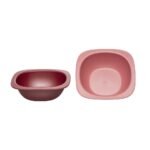 Nip – Eat Green Eco-Friendly Baby Feeding Bowl Set – Red, 2 Pcs – Red