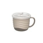 NIp – Eco-Friendly Organic Toddler Snack & Water Cup Set – BPA-Free, Portable, Grey