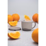 NIp – Eco-Friendly Organic Toddler Snack & Water Cup Set – BPA-Free, Portable, Grey