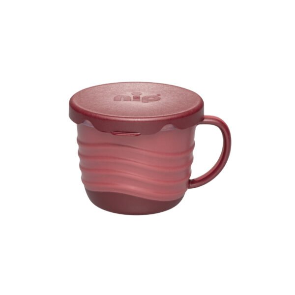 Nip – Eco-Friendly Toddler Snack & Water Cup Set – BPA-Free, Leakproof, Portable, Red