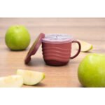 Nip – Eco-Friendly Toddler Snack & Water Cup Set – BPA-Free, Leakproof, Portable, Red
