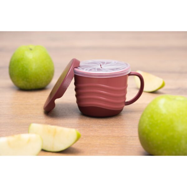 Nip – Eco-Friendly Toddler Snack & Water Cup Set – BPA-Free, Leakproof, Portable, Red