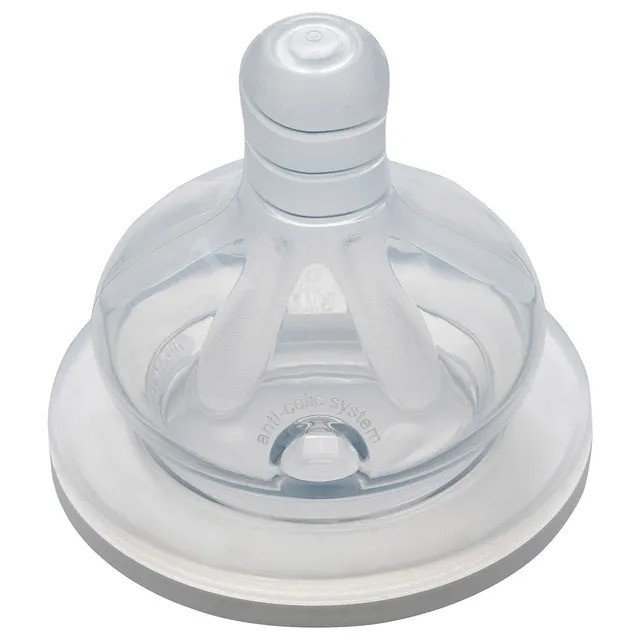 Nip Fast Flow Wide Neck Bottle Teat - 0M+