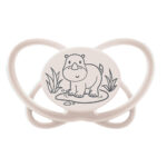 Nip – Green Eco Butterfly Soother 16-32M, 2pcs – Ultra-Light Silicone, with Sterilizer Case