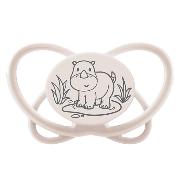 Nip – Green Eco Butterfly Soother 16-32M, 2pcs – Ultra-Light Silicone, with Sterilizer Case