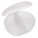 Nip – Green Eco Butterfly Soother 16-32M, 2pcs – Ultra-Light Silicone, with Sterilizer Case