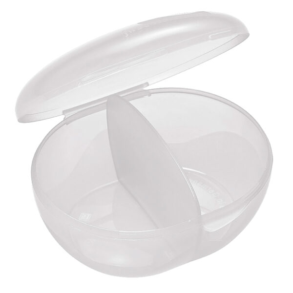 Nip – Green Eco Butterfly Soother 16-32M, 2pcs – Ultra-Light Silicone, with Sterilizer Case