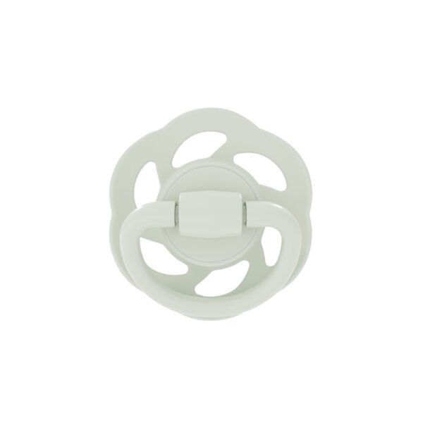 Nip – Organic Eco friendly Baby Cherry Pacifier Soother Shape Natural Rubber 2pc -Green & Brown