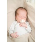 Nip – Organic Eco friendly Baby Cherry Pacifier Soother Shape Natural Rubber 2pc -Green & Brown