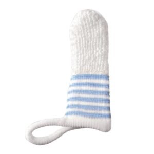 Nip Mouth Cleaning Finger Mitt – Blue