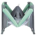 Bumble & Bird – 2 In 1 Travel Cot & Foldable Playpen – Green