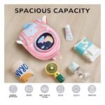 Nohoo – 3D Astronaut Kids School Bag/Activity Bag 10″ – Pink