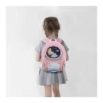 Nohoo – 3D Astronaut Kids School Bag/Activity Bag 10″ – Pink
