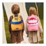 Nohoo – 3D Cute UFO Kids School Bag/Activity Bag 10″ – Yellow
