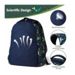 Nohoo – Kids 16 Inch School Bag with Lunch Bag Combo Dino – Green