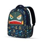 Nohoo – Kids 16 Inch School Bag with Pencil Case Combo Dino – Green