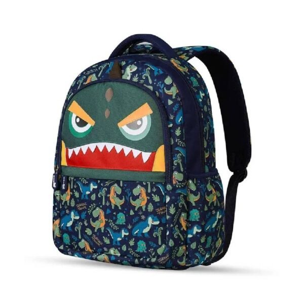Nohoo – Kids 16 Inch School Bag with Pencil Case Combo Dino – Green
