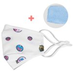 Nohoo – Kids Re-Usable Face Mask – White