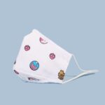 Nohoo – Kids Re-Usable Face Mask – White