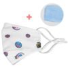 Nohoo – Kids Re-Usable Face Mask – White