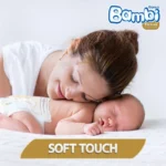 Sanita Bambi – Baby Diapers Value Pack Size 2, Small, 3-6 KG, 48 Count