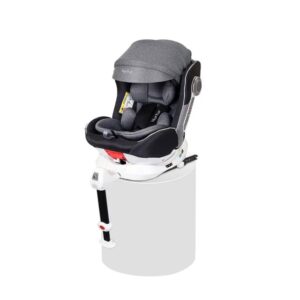 Nurtur – 4-In-1 Liberty Baby Car Seat Isofix 10 with Canopy – Grey
