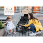 Nurtur – Aluminum Alloy Baby Stroller – Beige