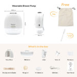 Nurtur – Electric Breast Pump White – 150ml – Pack of 1