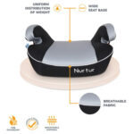 Nurtur – Enzo Booster Seat – Grey