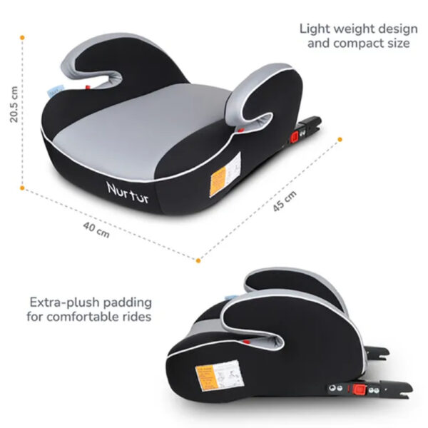 Nurtur – Enzo Booster Seat – Grey