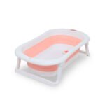 Nurtur – Foldable Baby and Kids Bathtub with Digital temperature display – Pink