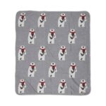 Nurtur – Soft Baby Blankets – Bear – Grey
