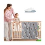 Nurtur – Soft Baby Blankets – Bear – Grey