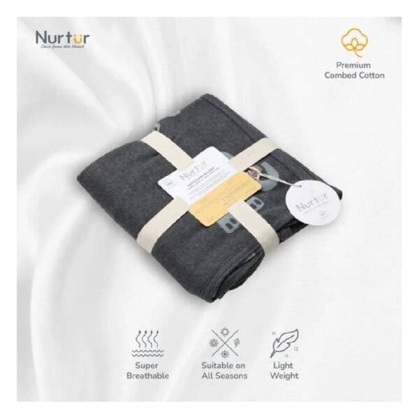 Nurtur – Soft Baby Blankets – Elephant