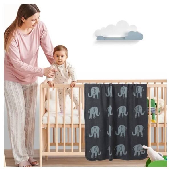 Nurtur – Soft Baby Blankets – Elephant