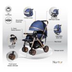 Nurtur – Wilder Travel Stroller – Marble Blue