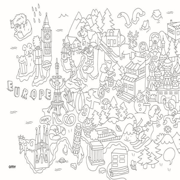OMY – Placemats Atlas