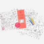 OMY Fantastic Coloring Placemats