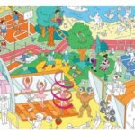 OMY Sport Giant Coloring Poster