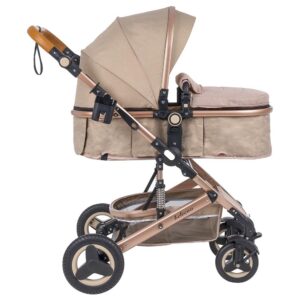 Belecoo 5 – Lite 3-in-1 Pram – Cream