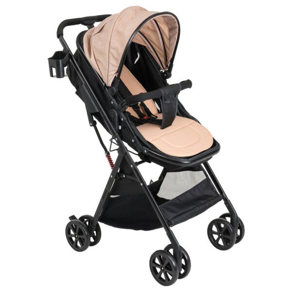 Uniqoo – 5 Khaki – Portable Pram