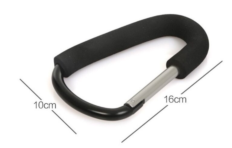 Pikkaboo Universal Non-Slip Metal Stroller Hook