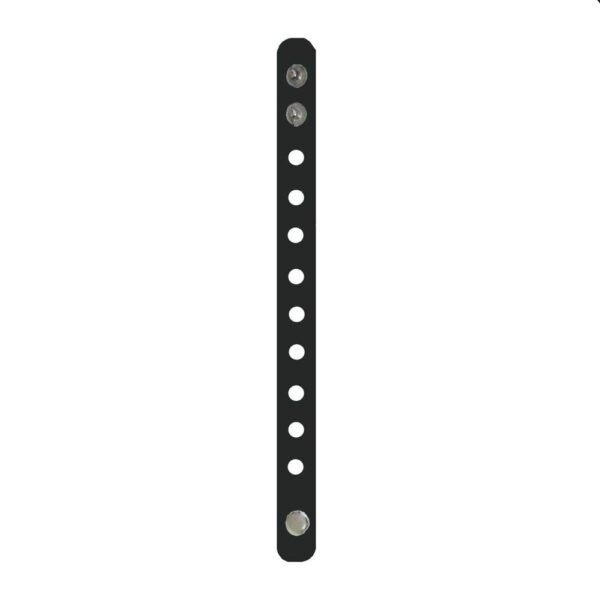 Pikkaboo – Rubber Wristband – Black