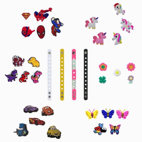 Pikkaboo – Rubber Wristband – White